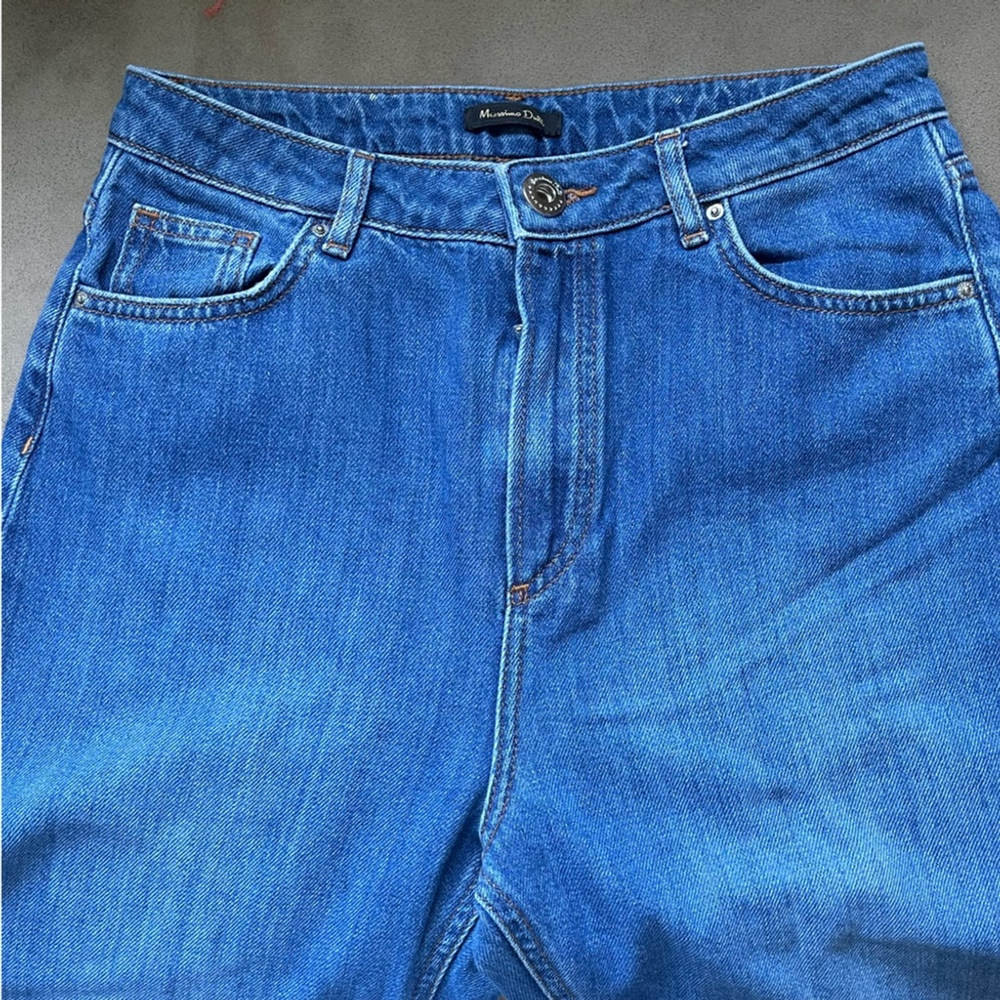 Massimo Dutti High Waist Mom Jeans US 4 - Picture 3 of 5